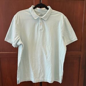 George Men's Light Blue Short-Sleeve Polo